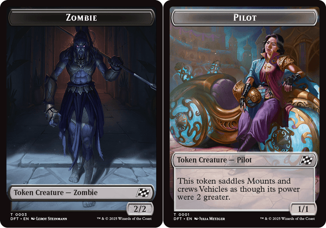 Zombie (0003) // Pilot Double-Sided Token